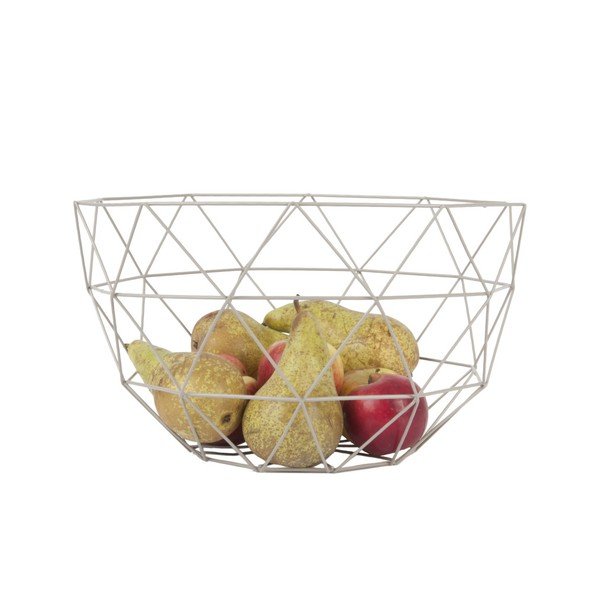 Zestaw 2 szarych koszyków na owoce PT LIVING Fruit-image-2