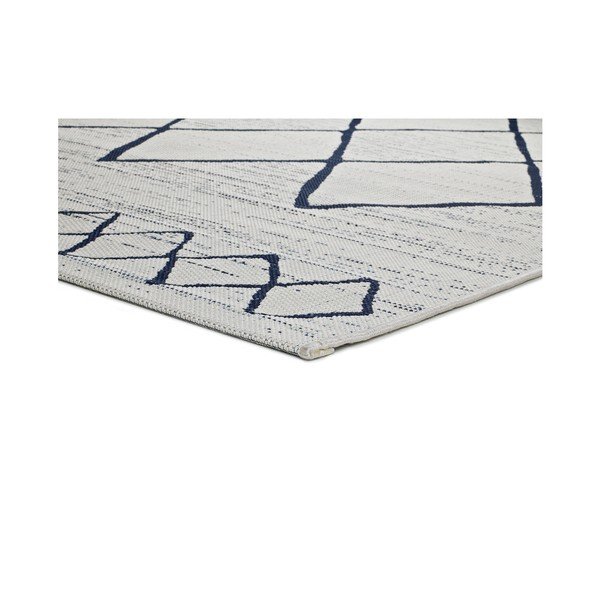 Kremowo-niebieski dywan odpowiedni na zewnątrz Universal Elba, 140x200 cm-image-1