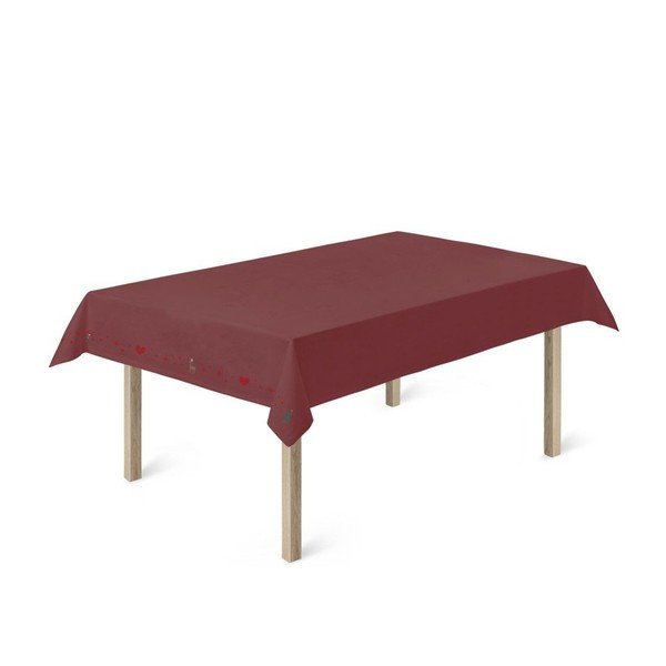 Obrus ze świątecznym motywem z mieszanki bawełny 150x270 cm Christmas Fable – JUNA