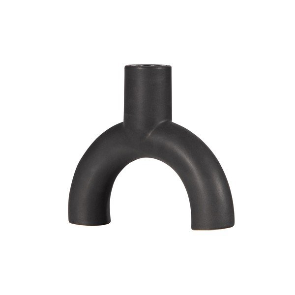 Czarny ceramiczny świecznik WOOOD Jake-image-2