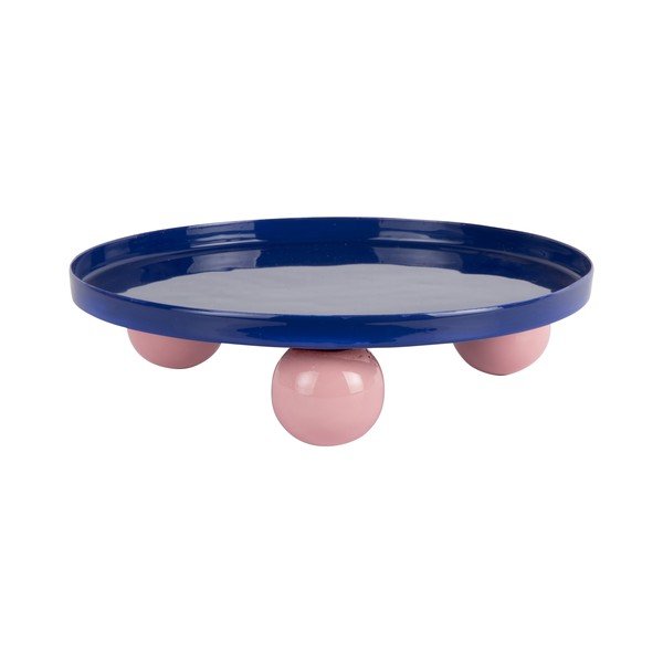 Metalowa taca dekoracyjna ø 25 cm Double Funky – PT LIVING