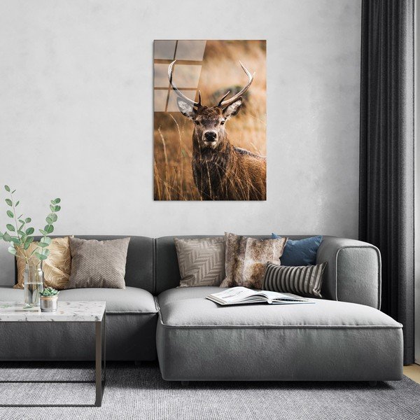 Szklany obraz 70x100 cm Deer – Wallity-image-3