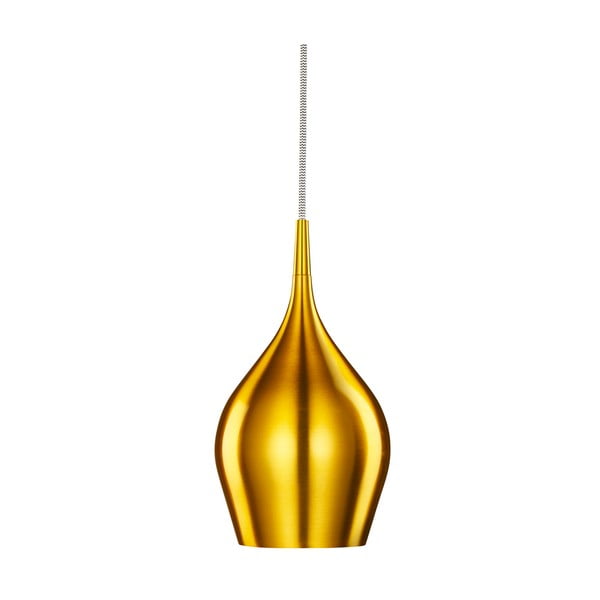 Lampa wisząca Searchlight Vibrant, 12 cm, złota