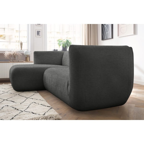 Szary sztruksowy narożnik (lewostronny) Lecomte – Bobochic Paris-image-1