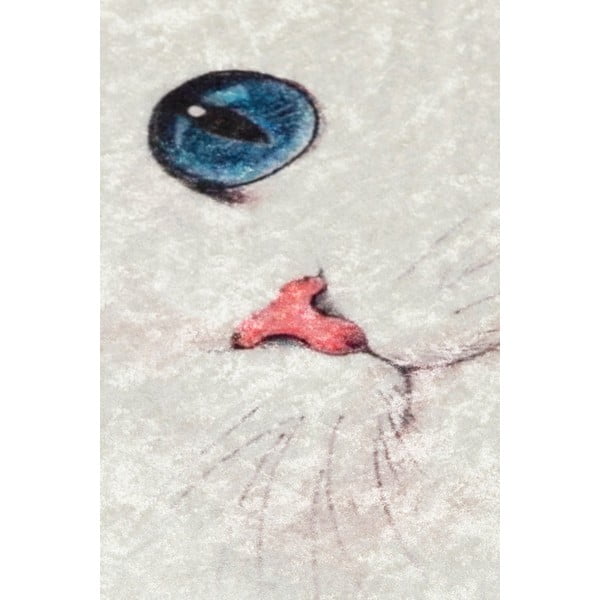 Kremowy dywanik łazienkowy 40x60 cm Blue Eyes – Foutastic-image-3