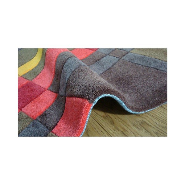 Dywan Plaid Orange, 80x150 cm-image-2