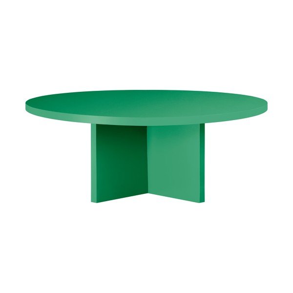 Zielony okrągły stolik ø 100 cm Pausa – Really Nice Things-image-4