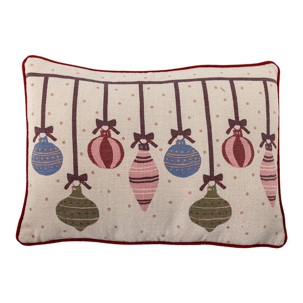 Bawełniana poduszka dekoracyjna ze świątecznym motywem 35x50 cm Ornamentia – Bloomingville