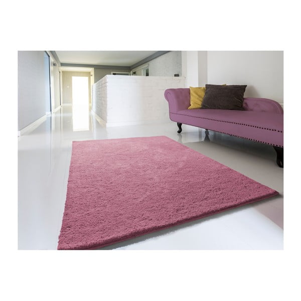 Różowy dywan Universal Shanghai Liso, 200x290 cm-image-1