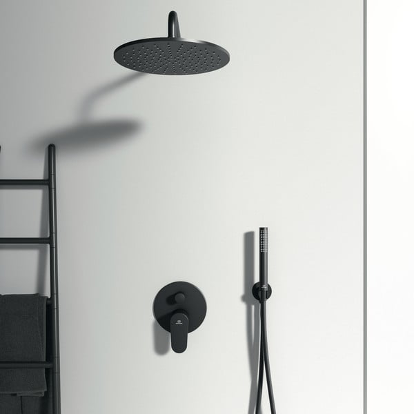 Podtynkowa bateria ścienna w kolorze matowej czerni Silk Black – Ideal Standard-image-2