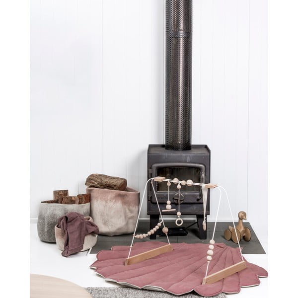 Różowy dziecięcy koc do zabawy Marsala – Moi Mili-image-4