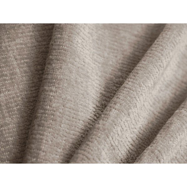 Beżowe tapicerowane łóżko jednoosobowe ze schowkiem i stelażem 90x200 cm Kaelle – Micadoni -image-4