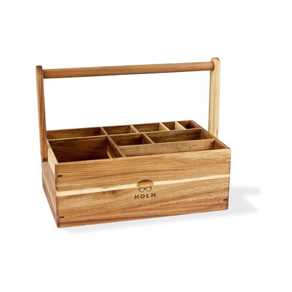 Drewniany stojak na przybory kuchenne – Holm