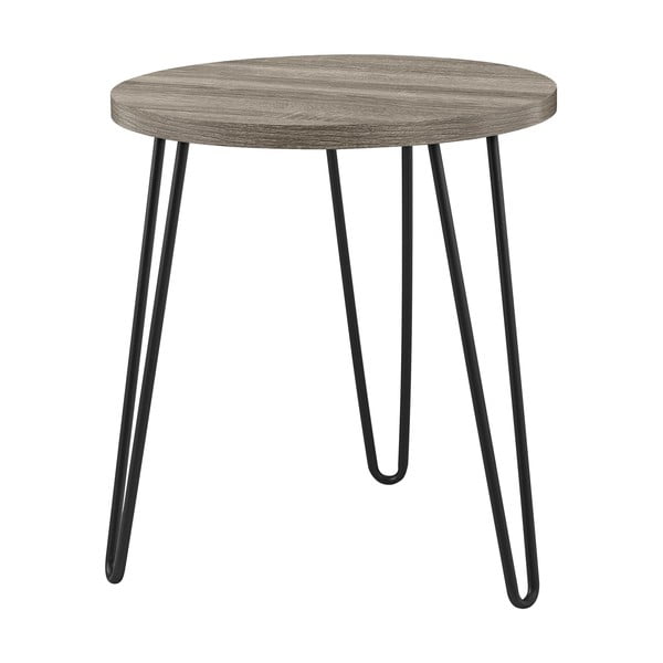 Brązowoszary stolik Støraa Owen, ø 50 cm-image-2