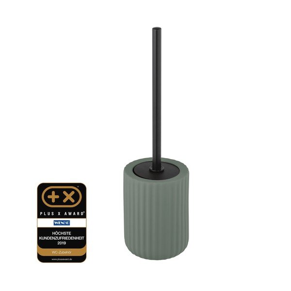 Zielona ceramiczna szczotka do WC Wenko Belluno-image-3