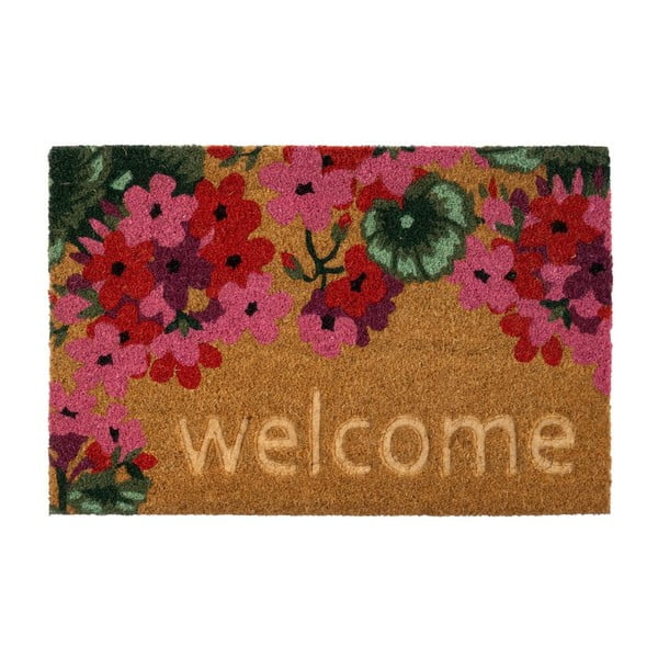 Wycieraczka z włókna kokosowego 40x60 cm Geranio – Casa Selección