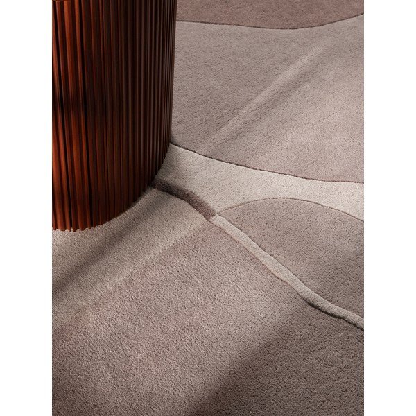 Fioletowy wełniany okrągły dywan ø 160 cm Virelle – Villeroy&Boch-image-4