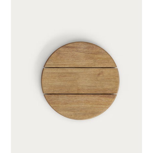 Okrągły stolik ogrodowy z blatem z drewna akacjowego ø 43 cm Saura – Kave Home-image-3