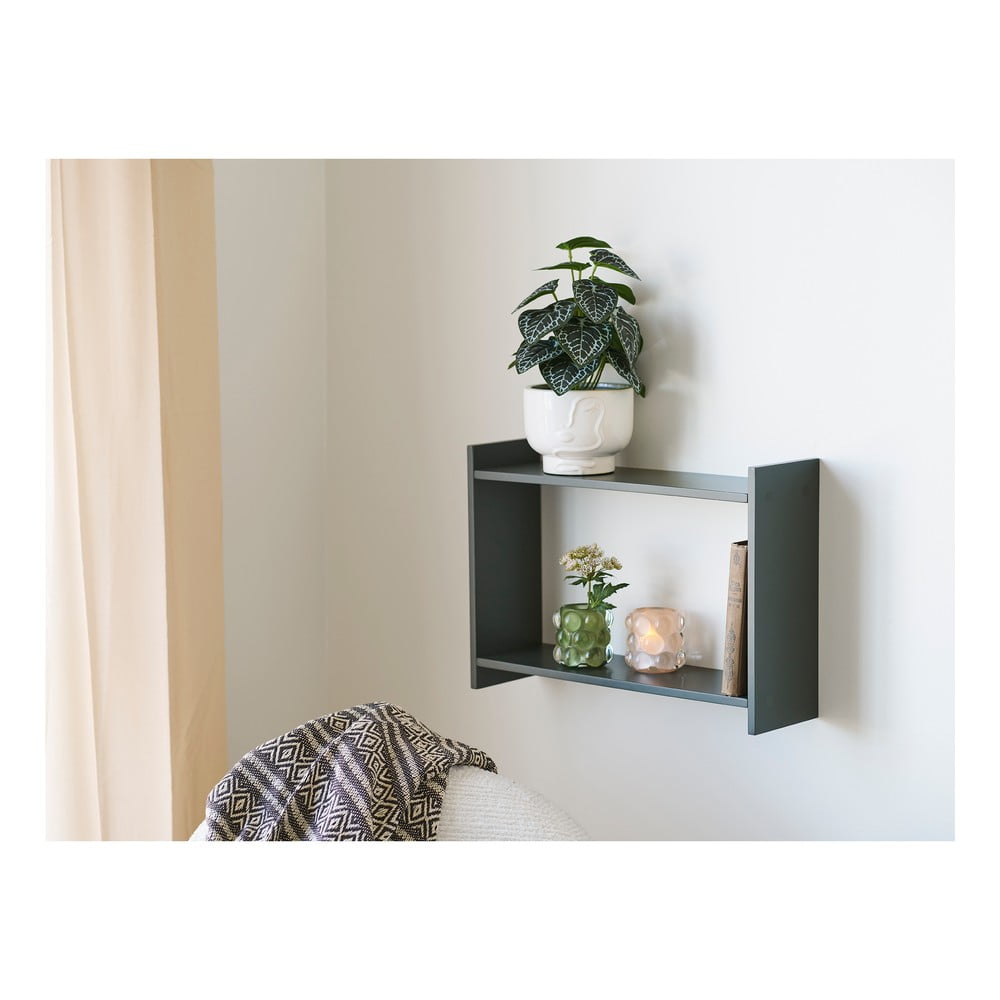 Szarozielona wielopoziomowa półka 50 cm Bamberg – House Nordic (zdjęcie 3)