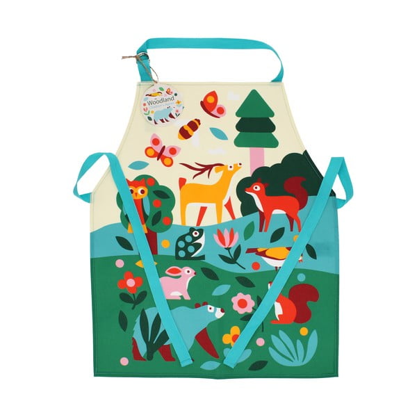 Bawełniany fartuszek dziecięcy Woodland – Rex London-image-3