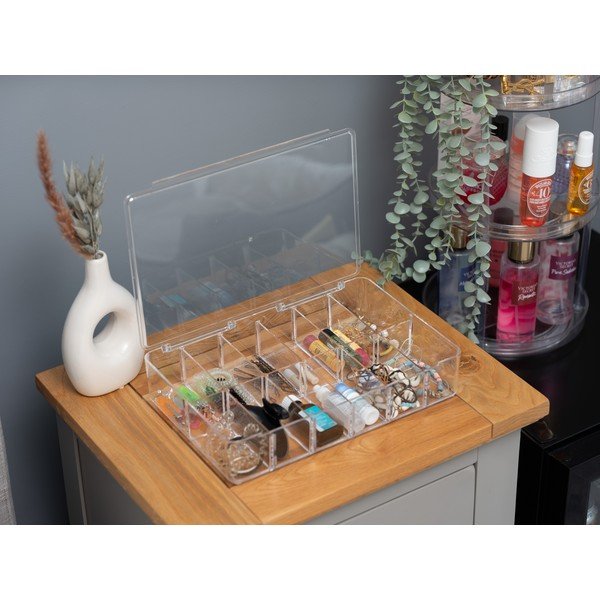 Plastikowy organizer łazienkowy na kosmetyki – Addis-image-1