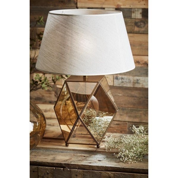 Podstawa lampy w brązowo-złotym kolorze 43 cm Eluminea – Côté Table-image-1