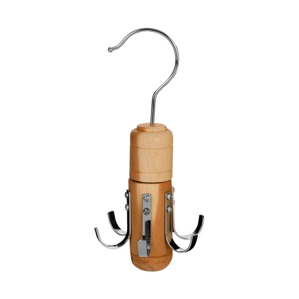 Wiszący drewniany wieszak na paski i krawaty The Dandy – Premier Housewares-image-4