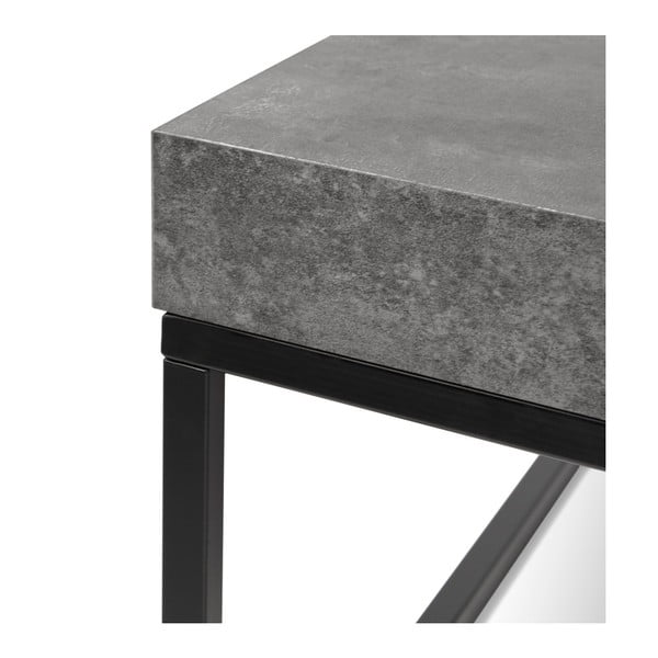 Stolik w dekorze betonu TemaHome Petra Low-image-1