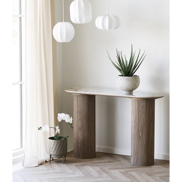 Metalowa osłonka na doniczkę ø 21 cm Tule – House Nordic-image-1