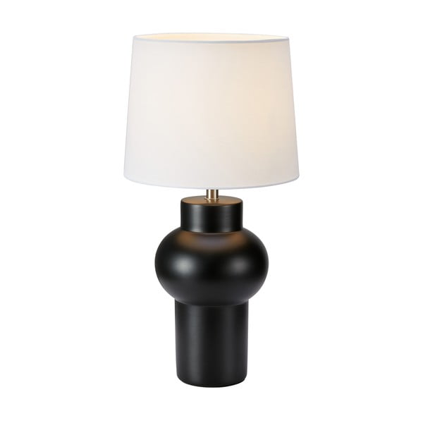 Biało-czarna lampa stołowa Shape – Markslöjd