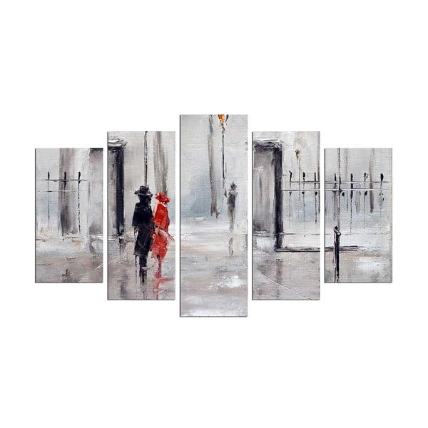 Obraz wieloczęściowy Man And Woman, 110x60 cm