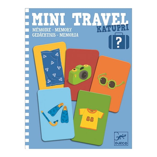 Mini gra podróżna pamięciowa Djeco Katupri