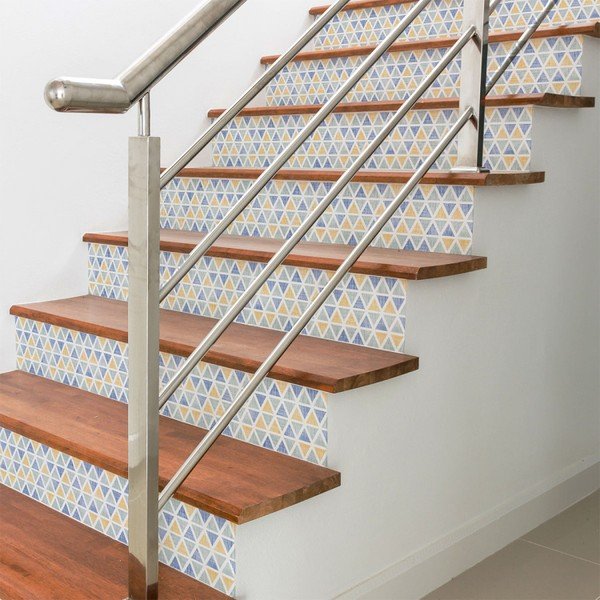 Komplet 2 naklejek na schody Ambiance Stairs Stickers Anitra, 15x105 cm-image-1