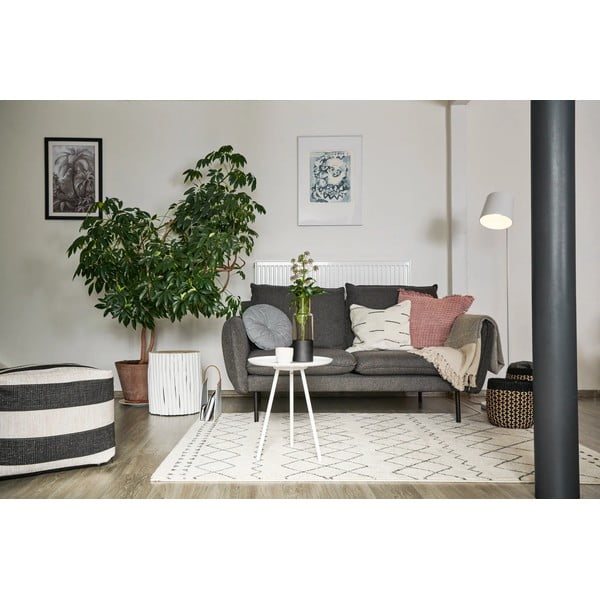 Ciemnoszara sofa Cosmopolitan Design Vienna, 160 cm-image-1