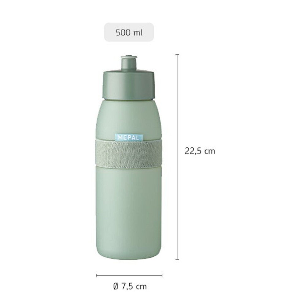 Szałwiowa plastikowa butelka 500 ml Ellipse – Mepal (zdjęcie 5)