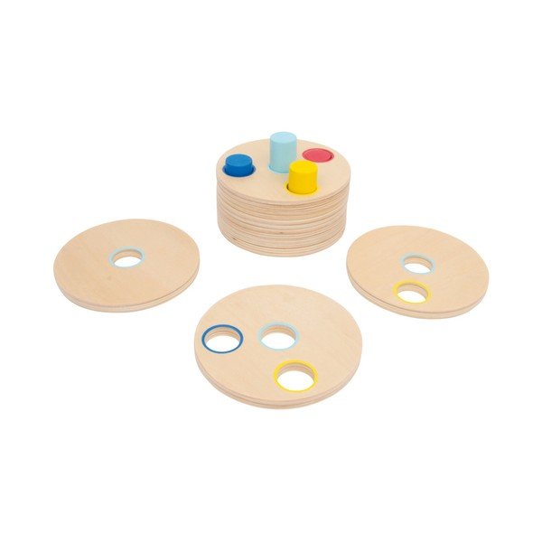 Układanka logiczna do ćwiczenia motoryki Legler Plug-in Game-image-1