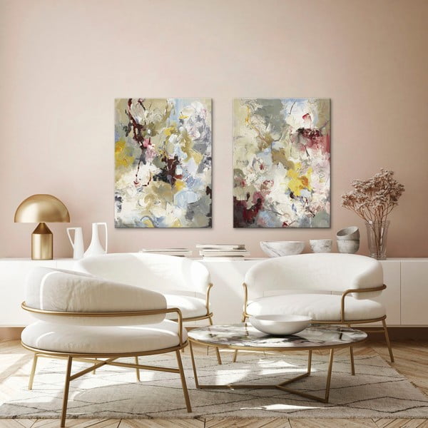 Obraz z ręcznie malowanymi elementami 60x80 cm Free Play 1    – Malerifabrikken-image-3