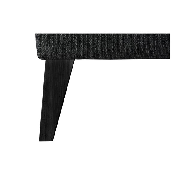 Czarna sofa trzyosobowa Guy Laroche Muse-image-4
