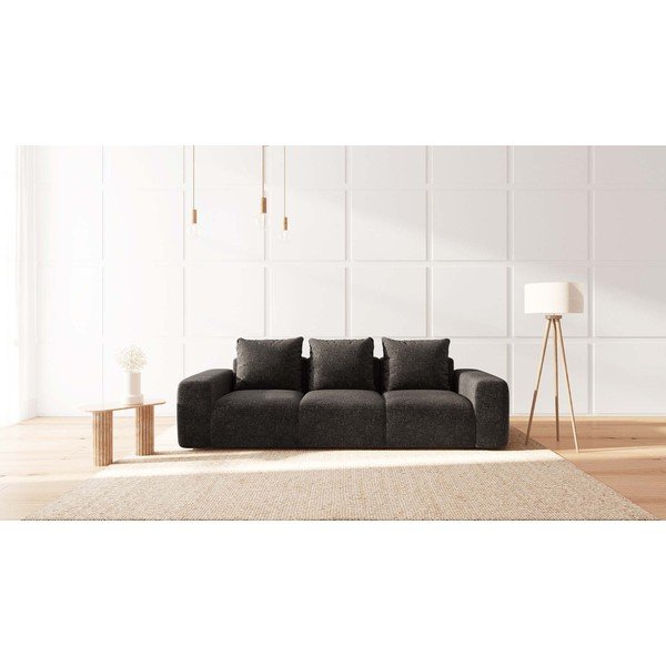 Antracytowa sofa 287 cm Feiro – MESONICA-image-3