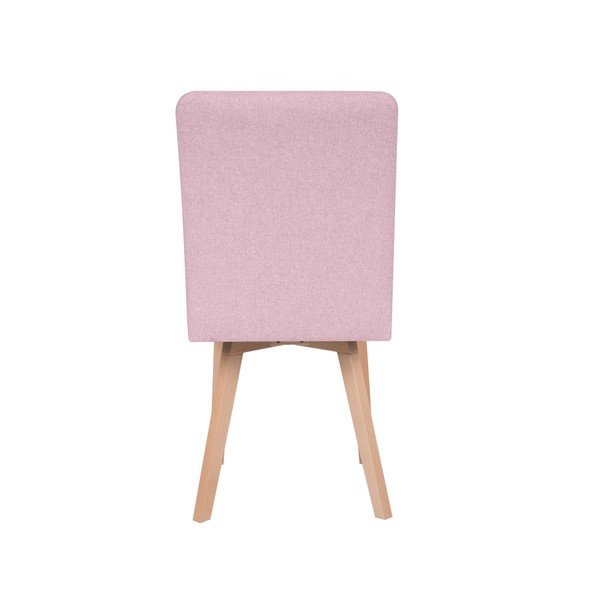 Różowe krzesło Micadoni Home Lucio-image-4