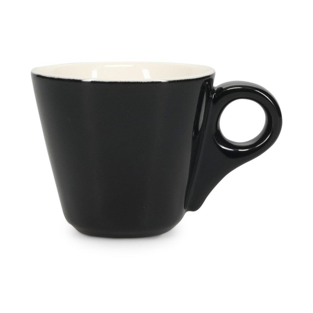 Czarna porcelanowa filiżanka na espresso 80 ml Barista – BonBistro