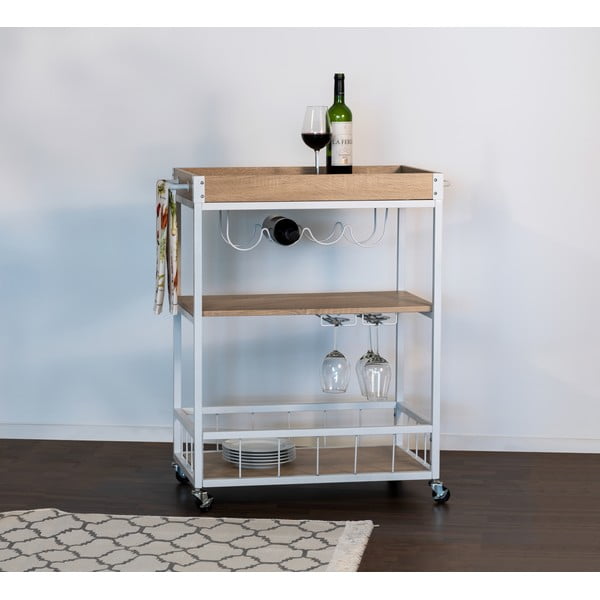 Barek na kółkach 40x80 cm Rustico – Wenko-image-2