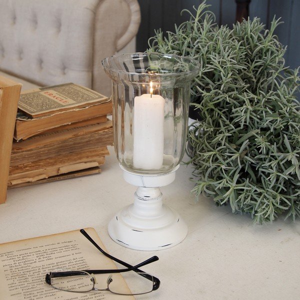 Świecznik Candle Latern White