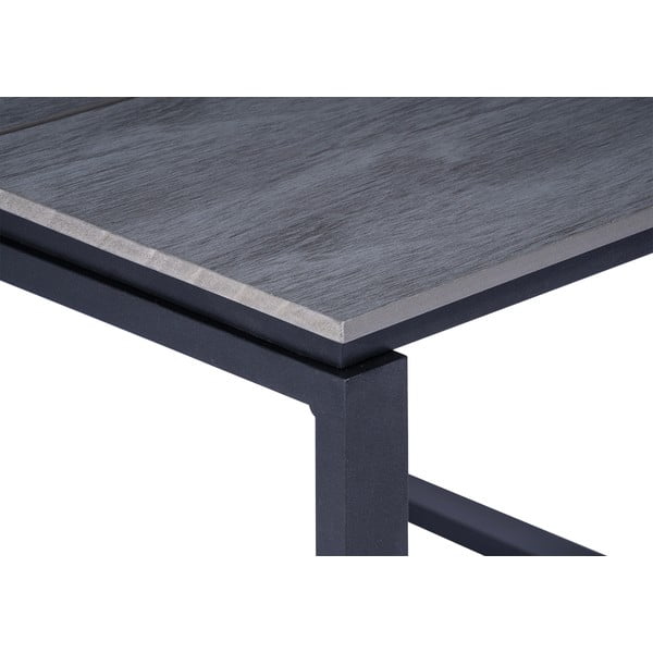 Szary stół ogrodowy Bonami Selection Strong, 100x100 cm-image-3
