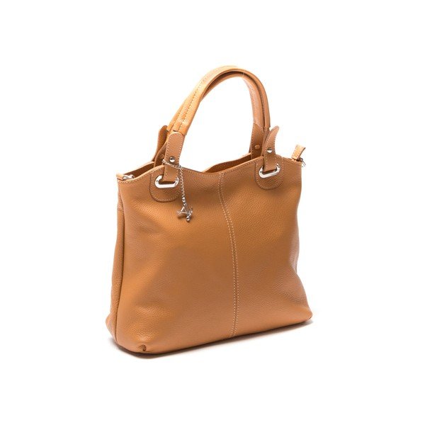 Torebka skórzana Elegant Cognac-image-1