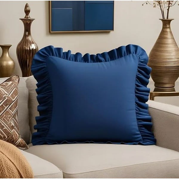 Poszewka na poduszkę z mieszanki bawełny 40x40 cm Ruffled – Mila Home-image-4