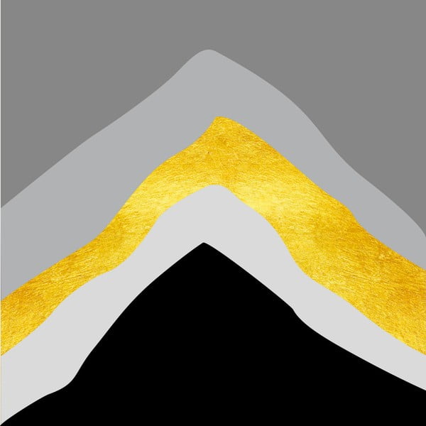 Obraz Canvas Framework Mountain, 50x50 cm