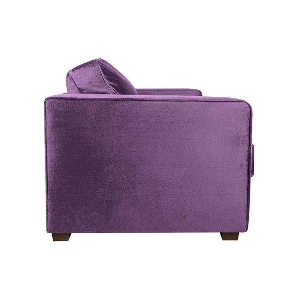 Fioletowa sofa 3-osobowa Cosmopolitan Design Denver-image-2