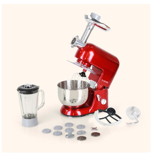 Czerwony wielofunkcyjny robot kuchenny Klarstein Lucia Rossa-image-1