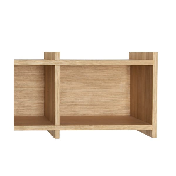 Wielopoziomowa półka w dekorze dębu 80 cm Focal – Hübsch-image-4